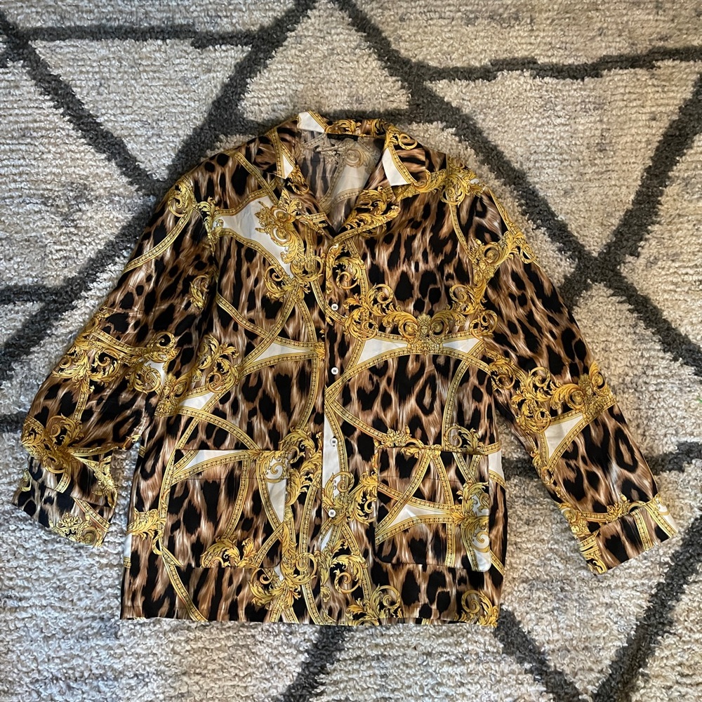 Versace Pajama Set Silk